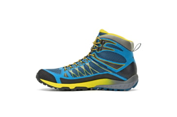 Image of Asolo Grid Mid GV Hiking Shoes - Mens, Indian/Teal/Yellow, 8.5 US, A40516-898-085