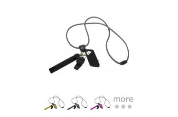 Image of ASP Safety System Gray Lanyard, Black, Gold, Pewter, Pink, Red, Violet