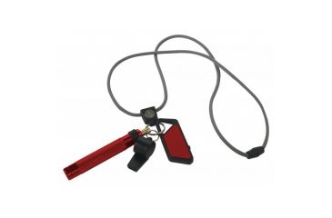 Image of ASP Safety System Gray Lanyard, Red - 64029
