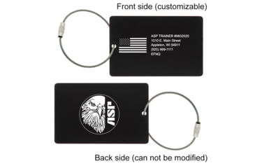 Image of Aspgear Custom Laser-Engraved I.D. Plates Set of 2, 59504