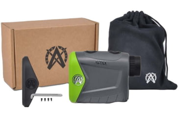 Image of Astra Optix Golf Pro A-1 Laser 6x21mm Rangefinder w/Slope, Dark Gray/Green/Black, ProA1
