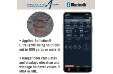 Image of Astra Optix OTX-2400A 6x21 Rangefinder with Applied Ballistics, Black/Tan, OTX-2400A
