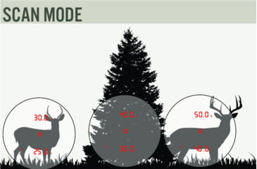 Image of Astra Optix OTX-2400A 6x21 Rangefinder with Applied Ballistics, Black/Tan, OTX-2400A