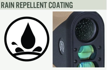 Image of Astra Optix OTX-2400A 6x21 Rangefinder with Applied Ballistics, Black/Tan, OTX-2400A