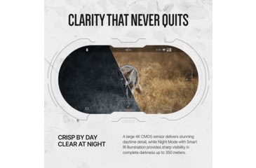 Image of ATN Binox 6 Dual Multispectral 6-48x25mm Thermal Imaging Binocular w/Built-in Laser Rangefinder, 50 Hz, 256x192, Black, MSBNB6225A