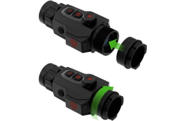 Image of ATN TICO 6 Scope Mounting System, 44mm Objective, 53.5 mm Clamp