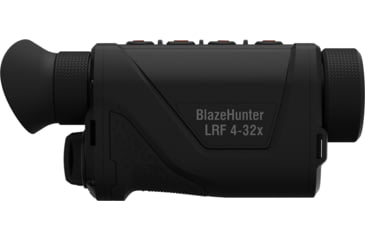 Image of ATN BlazeHunter Pro 4-32x35mm Thermal Monocular w/Built-in Laser Rangefinder, 50 Hz, 384x288, Black, TIMNBLH335LRF