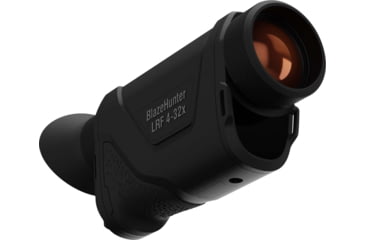 Image of ATN BlazeHunter Pro 4-32x35mm Thermal Monocular w/Built-in Laser Rangefinder, 50 Hz, 384x288, Black, TIMNBLH335LRF
