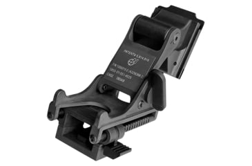 Image of ATN Norotis Helmet Mount PN 1701010 w/J Arm Bayonet Adapter, Black, ACMNODINHMNTN