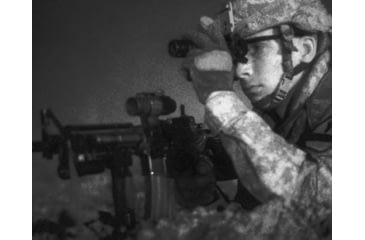 Image of ATN NVG7-3W Gen 3 White Phosphor Night Vision Goggle Kit, Black, NVGONVG73W