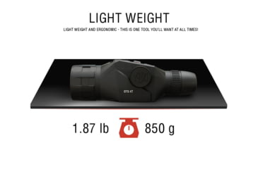 Image of ATN OTS 4T, 1.5-15x, 640x480, Thermal Viewer w/ Full HD Video rec, WiFi,Smooth zoom, iOS/Android Controlling App, Black, TIMNO4642A