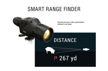 Image of ATN OTS 4T, 2-8x, 384x288, Thermal Viewer w/ Full HD Video rec, WiFi, Smooth zoom, iOS/Android Controlling App, Black, TIMNO4382A