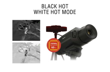 Image of ATN OTS LT 320 2-4x Thermal Viewer, 25mm, 320x240, Black, TIMNOLT319X