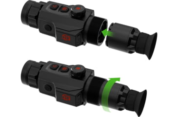 Image of ATN TICO 6 Eyepiece Adapter, Viewer, Black, ACCOEYEPG6