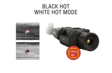 Image of ATN TICO LT 160 1 - 2x25 mm Thermal Clip-On, 160x120, Black, TICOTLT125X