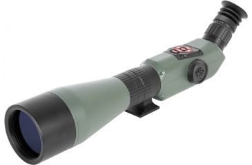 Image of ATN X-Spotter HD 20-80x Smart Day/Night Spotting Scope w/Video Recording, Wi-Fi, GPS, Smartphone Control via App, Green / Black DGSSHD2080