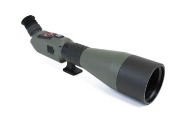 Image of ATN X-Spotter HD 20-80x Smart Day/Night Spotting Scope w/Video Recording, Wi-Fi, GPS, Smartphone Control via App, Green / Black DGSSHD2080