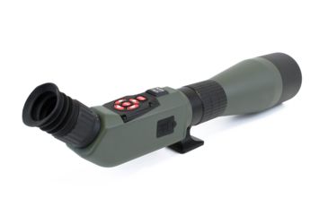 Image of ATN X-Spotter HD 20-80x Smart Day/Night Spotting Scope w/Video Recording, Wi-Fi, GPS, Smartphone Control via App, Green / Black DGSSHD2080
