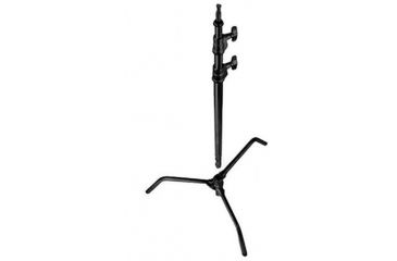 Image of Avenger 60" Black Steel Turtle Base Century Stand A228SCB