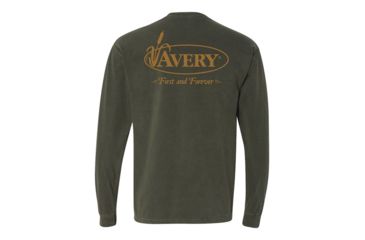 Image of Avery Outdoors Avery Signature Long Sleeve Tee - Men's, Hemp, Medium 43221