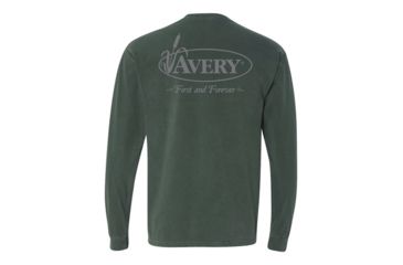 Image of Avery Outdoors Avery Signature Long Sleeve Tee - Men's, Blue Spruce, Large 43232