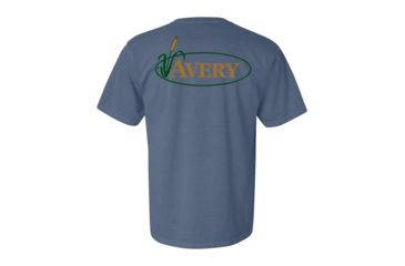 Image of Avery Outdoors Avery Signature Short Sleeve Tee - Men's, Blue Jean, Large 43207
