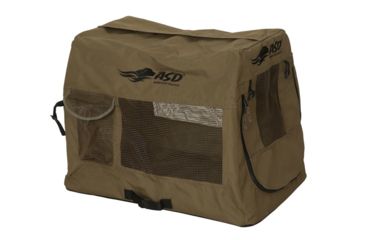 Image of Avery Outdoors Quick Set Travel Kennel, Marsh Brown, Medium 3836