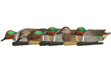 Image of Avian X Top Flight Duck Decoy, Green Wing Teal Floater 6 pk., 8081, AVX-AVX8081