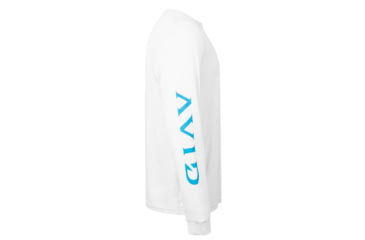 Image of AVID Sportswear Always Thirsty Long Sleeve T-Shirt - Mens, White, Large, MT32424WHTLG