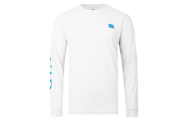 Image of AVID Sportswear Always Thirsty Long Sleeve T-Shirt - Mens, White, Large, MT32424WHTLG