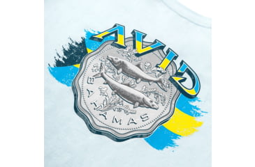 Image of AVID Sportswear Bahama Bonefish T-Shirt - Mens, Seafoam, Large, MT32401SFMLG