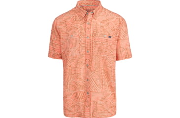 Image of AVID Sportswear Baja Perfromance Short Sleeve Shirt - Mens, Clearwater Clay, Extra Large, MV12404CWCXL