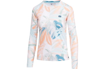 Image of AVID Sportswear Beachwood Avidry Long Sleeve Shirt - Womens, Sanibel Peach, Medium, WK12404SNPMD