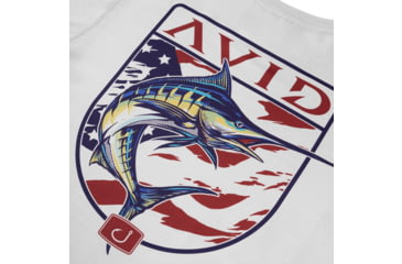 Image of AVID Sportswear Bill Of Rights Pacifico Long Sleeve Shirt - Mens, Glacier, Extra Large, MK32437GLGXL