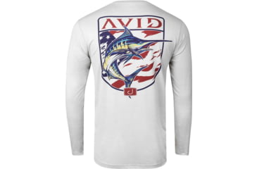 Image of AVID Sportswear Bill Of Rights Pacifico Long Sleeve Shirt - Mens, Glacier, Extra Large, MK32437GLGXL
