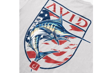 Image of AVID Sportswear Bill Of Rights T-Shirt - Mens, Heather Silver, Small/Medium, MT32404HSVSM
