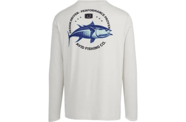 Image of AVID Sportswear Bongos Pacifico Long Sleeve Shirt - Mens, Glacier, Medium, MK12414GLGMD