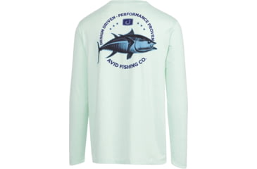 Image of AVID Sportswear Bongos Pacifico Long Sleeve Shirt - Mens, Seafoam, 2XL, MK12414SFM2X