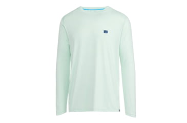 Image of AVID Sportswear Bongos Pacifico Long Sleeve Shirt - Mens, Seafoam, Large, MK12414SFMLG