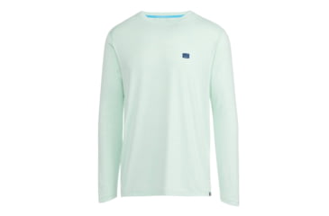 Image of AVID Sportswear Bongos Pacifico Long Sleeve Shirt - Mens, Seafoam, Small/Medium, MK12414SFMSM