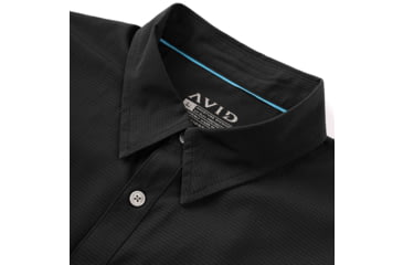 Image of AVID Sportswear Cabo Performance Short Sleeve Shirt - Mens, Black, Large, MV12402BLKLG