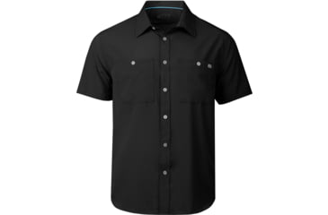 Image of AVID Sportswear Cabo Performance Short Sleeve Shirt - Mens, Black, Large, MV12402BLKLG