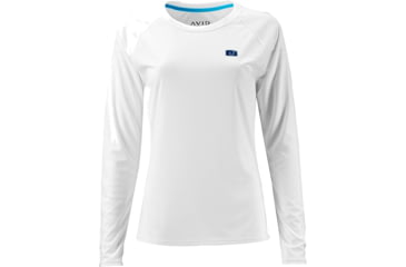 Image of AVID Sportswear Core Avidry Crew - Womens, White, Extra Small, AVW900WHTXS