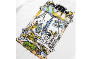 Image of AVID Sportswear Cosmic Docktales T-Shirt - Mens, White, Large, MT32420WHTLG
