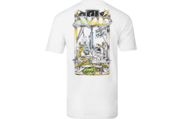 Image of AVID Sportswear Cosmic Docktales T-Shirt - Mens, White, Large, MT32420WHTLG