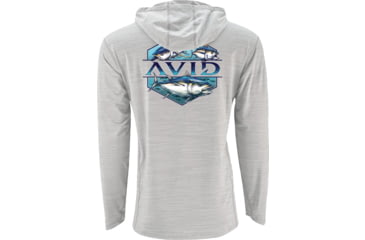 Image of AVID Sportswear Cow Town Pacifico Hoodie - Mens, Glacier, Large, MK12419GLGLG