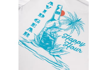 Image of AVID Sportswear Happy Hour Avidry Long Sleeve Shirt - Mens, Glacier, Medium, MK32426GLGMD