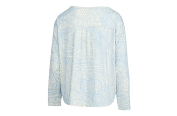 Image of AVID Sportswear Haven Pacifico Henley Shirt - Womens, Clearwater Sky, Medium, WK12405CWSMD