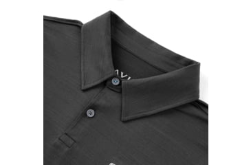 Image of AVID Sportswear Iconic Pacifico Polo - Mens, Vintage Black, Medium, MK12409VBKMD