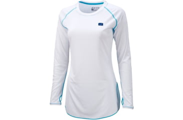 Image of AVID Sportswear Inlet Avidry Crew - Womens, White, Extra Small, WK12101WHTXS
